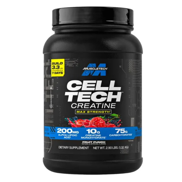 Creatina Cell-Tech 3 Libras 27 Porciones Muscletech