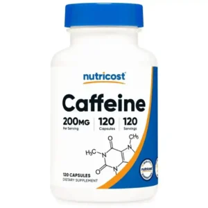 Cafeina 200 Mg 120 Cap Nutricost