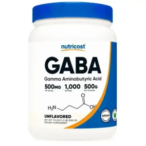 Gaba 500 Gramos 1000 Porciones Nutricost