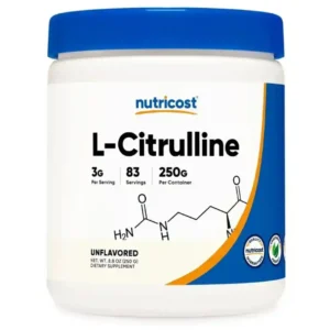 L-Citrulina 83 Porciones Nutricost