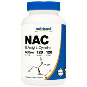 N-Acetilcisteina (NAC) 120 Servicios Nutricost