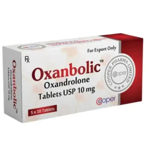 Oxandrolona 10 Mg 50 Tabletas Cooper Pharma