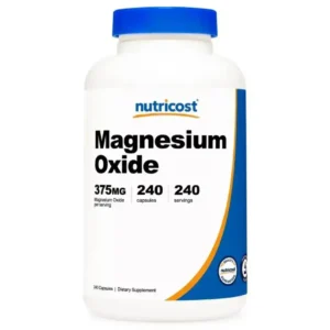 Oxido De Magnesio 240 Cap Nutricost