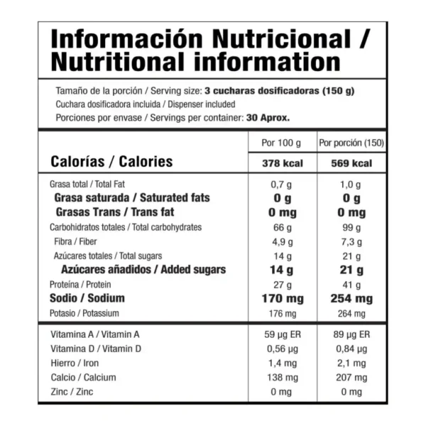 Proteína Mass Evolution 10 Libras Smart Nutrition - Imagen 2