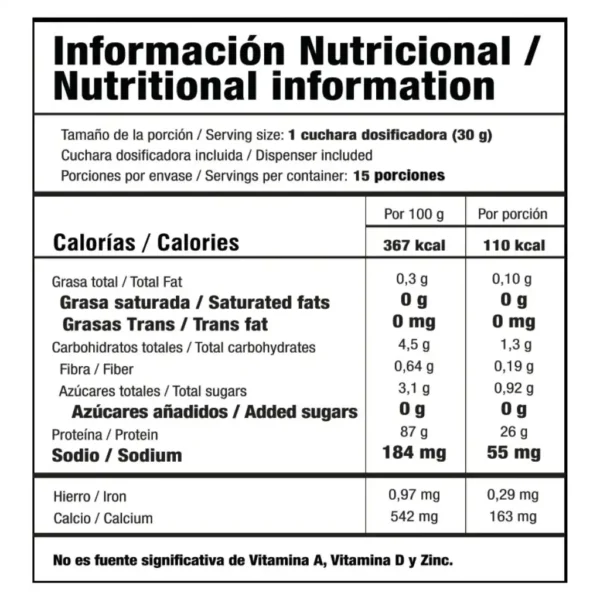 Proteína Whey Pure 1 Lb Smart Nutrition - Imagen 2