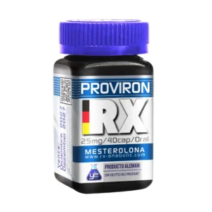 Proviron 25 Mg 40 Capsulas Rx