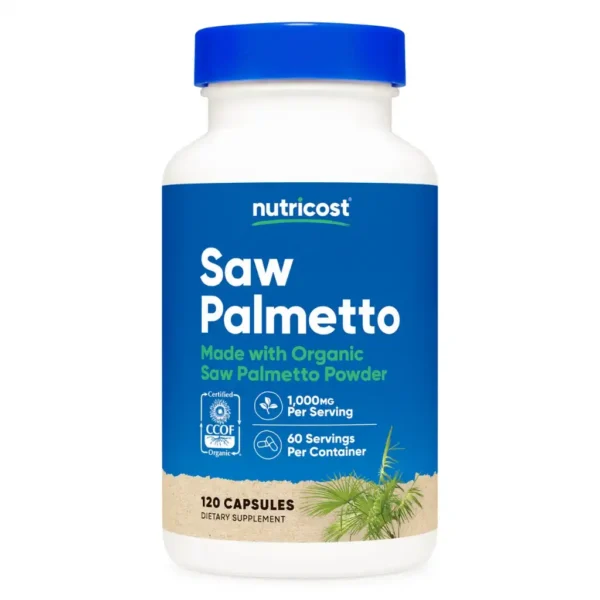 Saw Palmetto 1000 Mg 120 Capsulas Nutricost