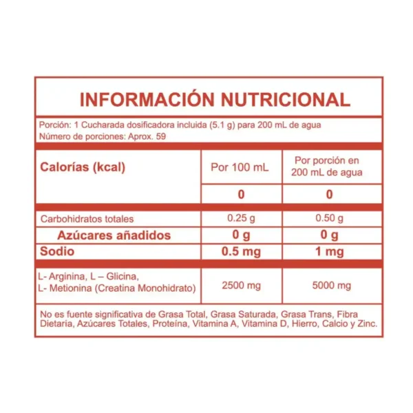 Creatina Crea Bolic 300 Gr Inside Nutrition - Imagen 2