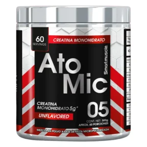 Creatina Atomic Monohidrato 300 Gr Smart Muscle