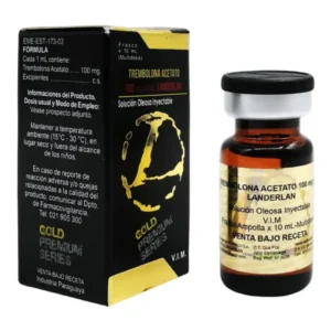 Trembolona acetato 100mg 10ml Landerlan Gold vial del producto