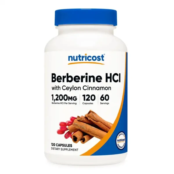 Berberina HCL 1200 Mg 120 Cap Nutricost