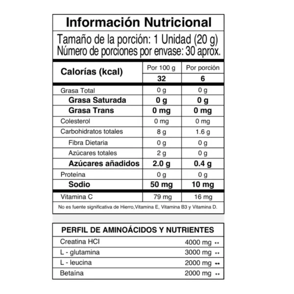 Creatina Beast IMN 600 Gr - Imagen 2