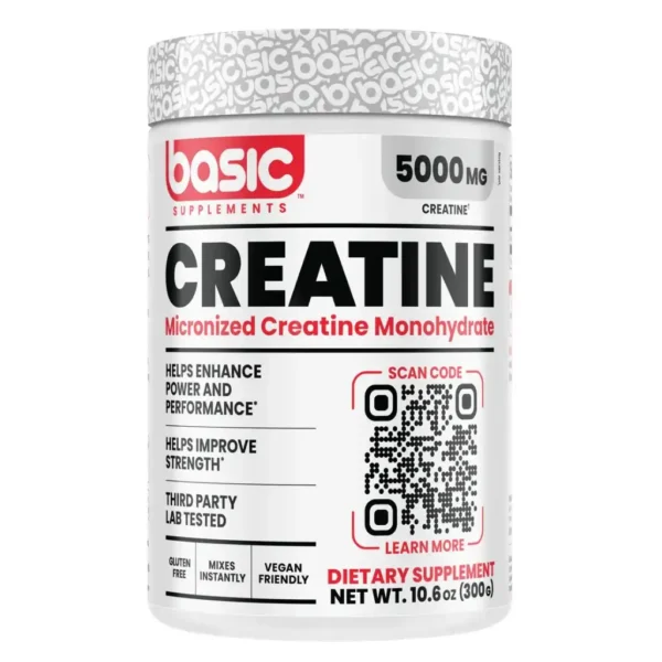 Creatina Monohidratada 300 Gr Basic