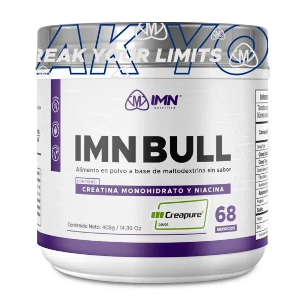 Creatina Monohidratada IMN Bull 408 Gr