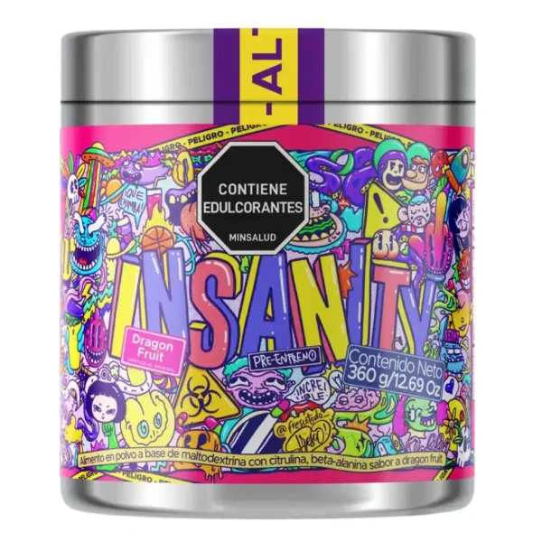 Pre- Entreno Insanity 360 Gr IMN